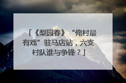 《梨园春》“俺村最有戏”驻马店站，六支村队谁与争锋？
