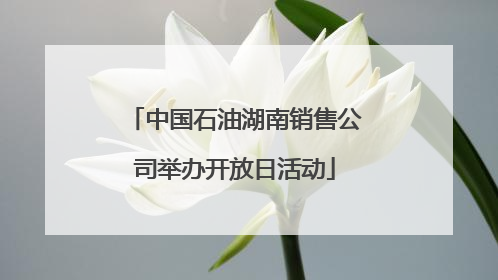 中国石油湖南销售公司举办开放日活动