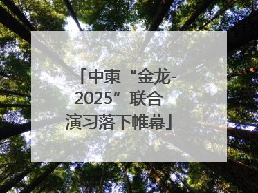 中柬“金龙-2025”联合演习落下帷幕