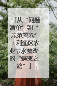 从“问题清单”到“示范答卷”：利通区农业节水整改的“蝶变之路”