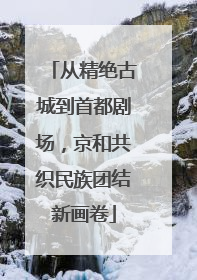 从精绝古城到首都剧场，京和共织民族团结新画卷