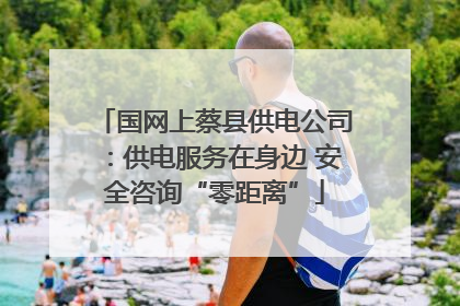 国网上蔡县供电公司：供电服务在身边 安全咨询“零距离”