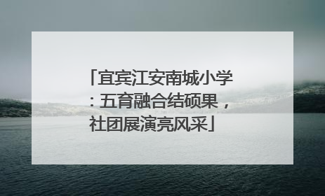 宜宾江安南城小学：五育融合结硕果，社团展演亮风采