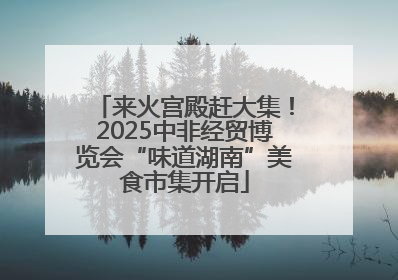 来火宫殿赶大集！2025中非经贸博览会“味道湖南”美食市集开启