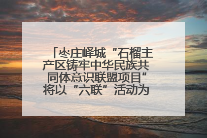 枣庄峄城“石榴主产区铸牢中华民族共同体意识联盟项目”将以“六联”活动为抓手深化品牌建设