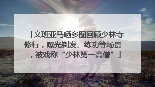 文班亚马晒多图回顾少林寺修行，曝光剃发、练功等场景，被戏称“少林第一高僧”