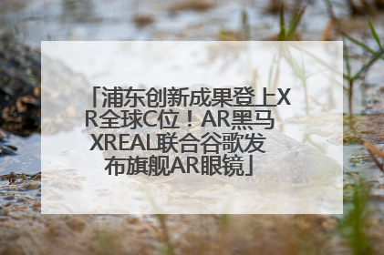浦东创新成果登上XR全球C位！AR黑马XREAL联合谷歌发布旗舰AR眼镜