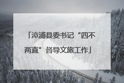 漳浦县委书记“四不两直”督导文旅工作
