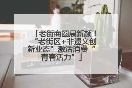 老街商圈展新颜！“老街区+非遗文创新业态”激活消费“青春活力”