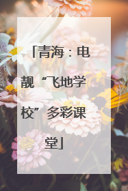 青海：电靓“飞地学校”多彩课堂