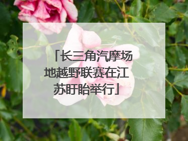 长三角汽摩场地越野联赛在江苏盱眙举行