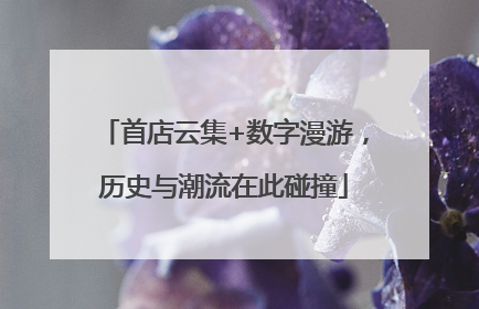 首店云集+数字漫游，历史与潮流在此碰撞