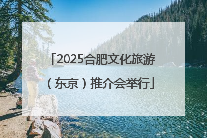 2025合肥文化旅游（东京）推介会举行